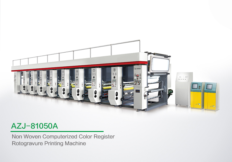 AZJ-81050A 8 Color Rotogravure Printing Machine